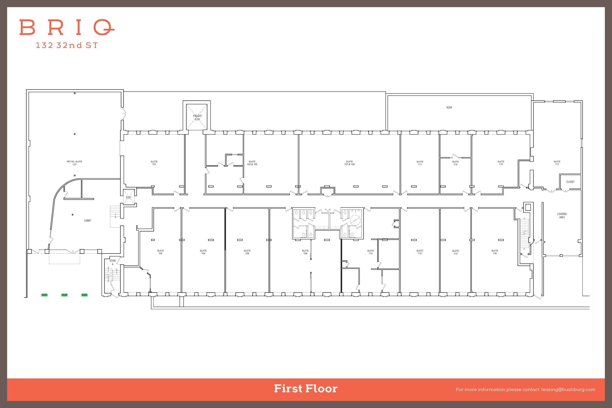 First floor plan