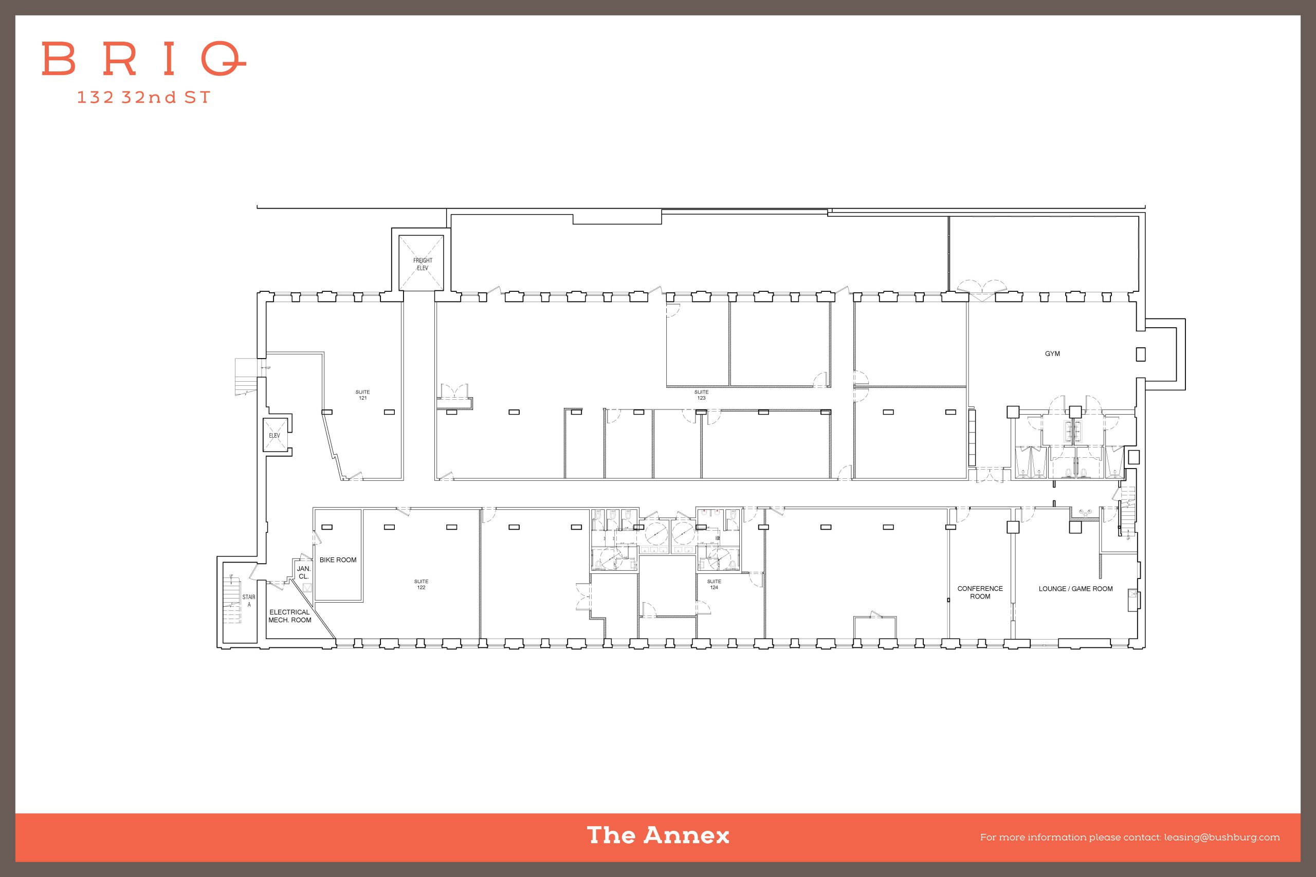 The Annex floor plan